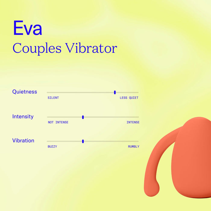 Eva Couples Vibrator Papaya von Dame Products