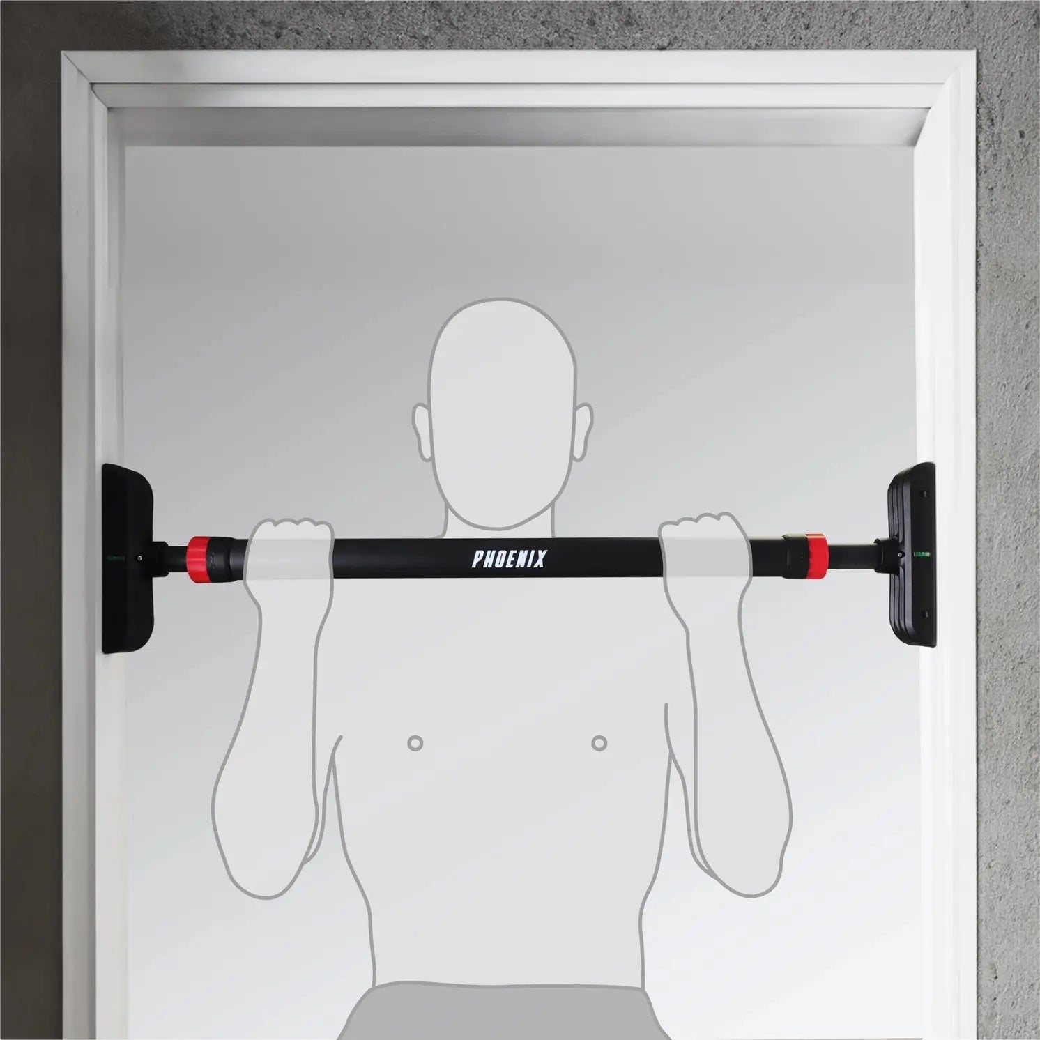 Klimmzugstange Verstellbar für Türrahmen von Phoenix Fitness