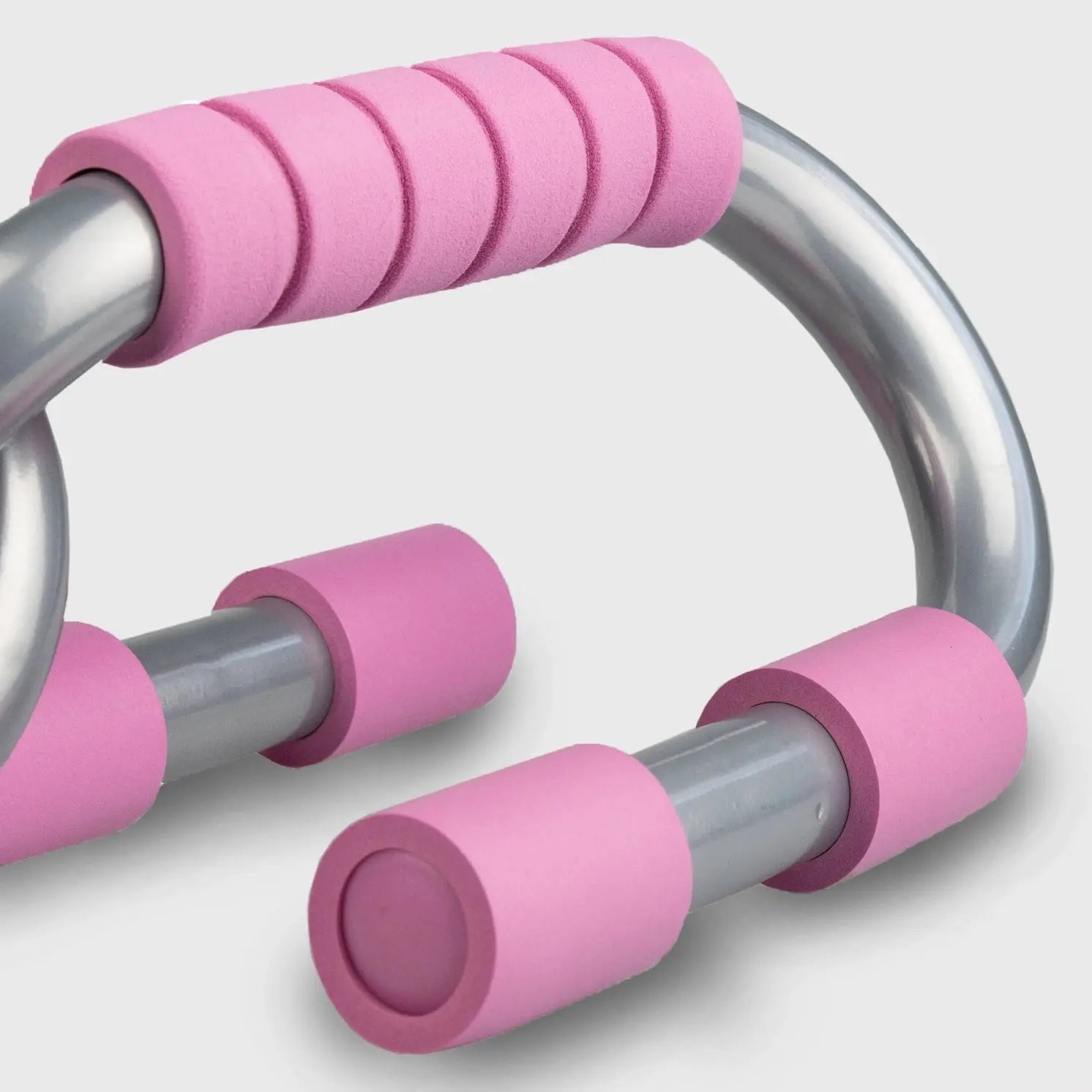 Liegestützgriffe Push-up Bars Pink von Phoenix Fitness