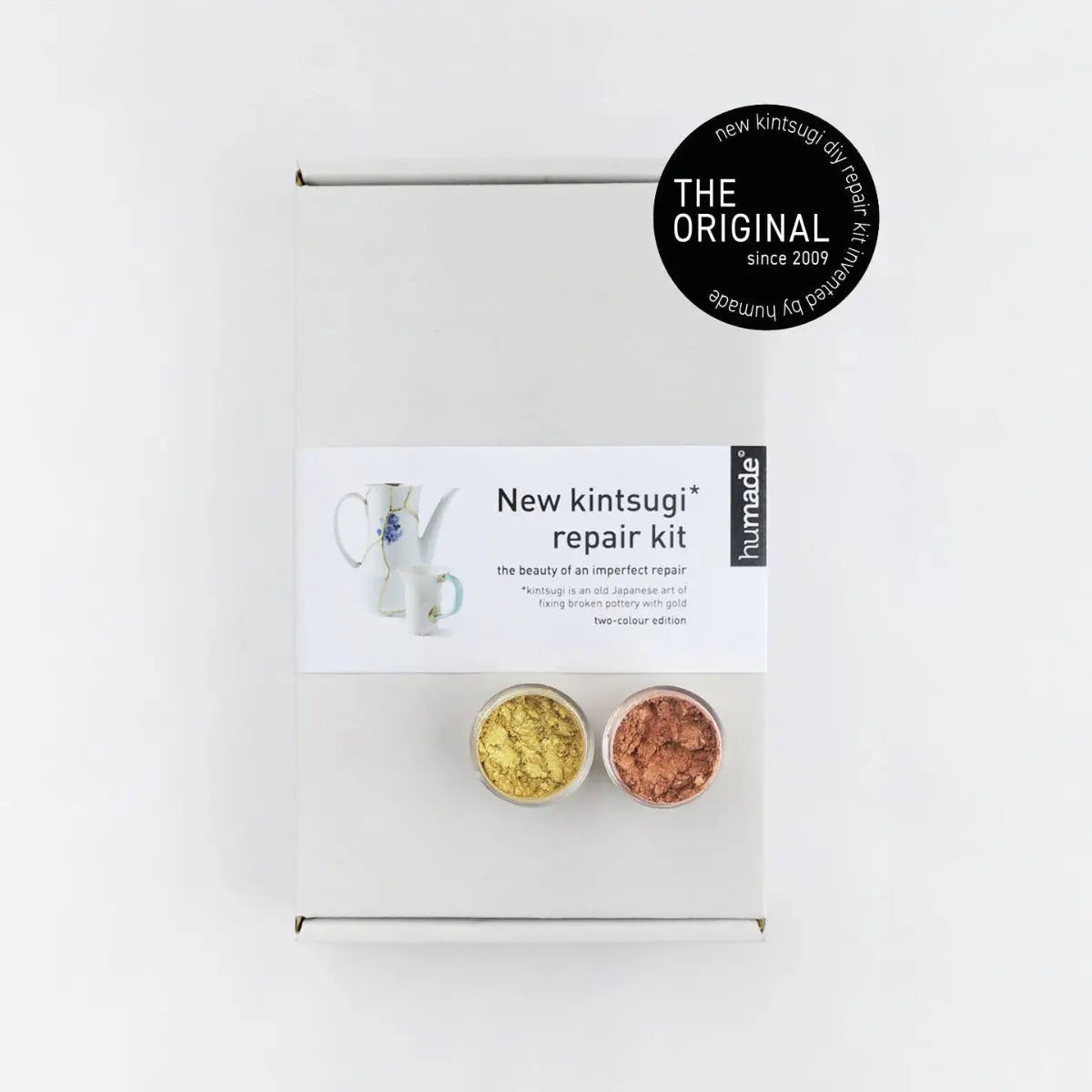 Kintsugi DIY Reparatur Kit Gold & Bronze mit Anleitung von Humade