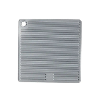 Topflappen Silikon grau
