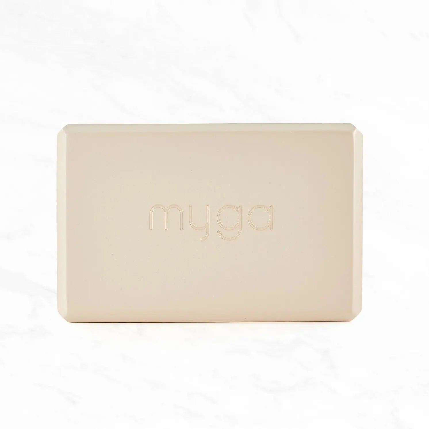 Yogablock Schaumstoff Sand von Myga