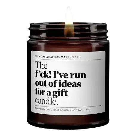 Ich bruch öppis für öpper wo scho alles hät von The Completely Honest Candle