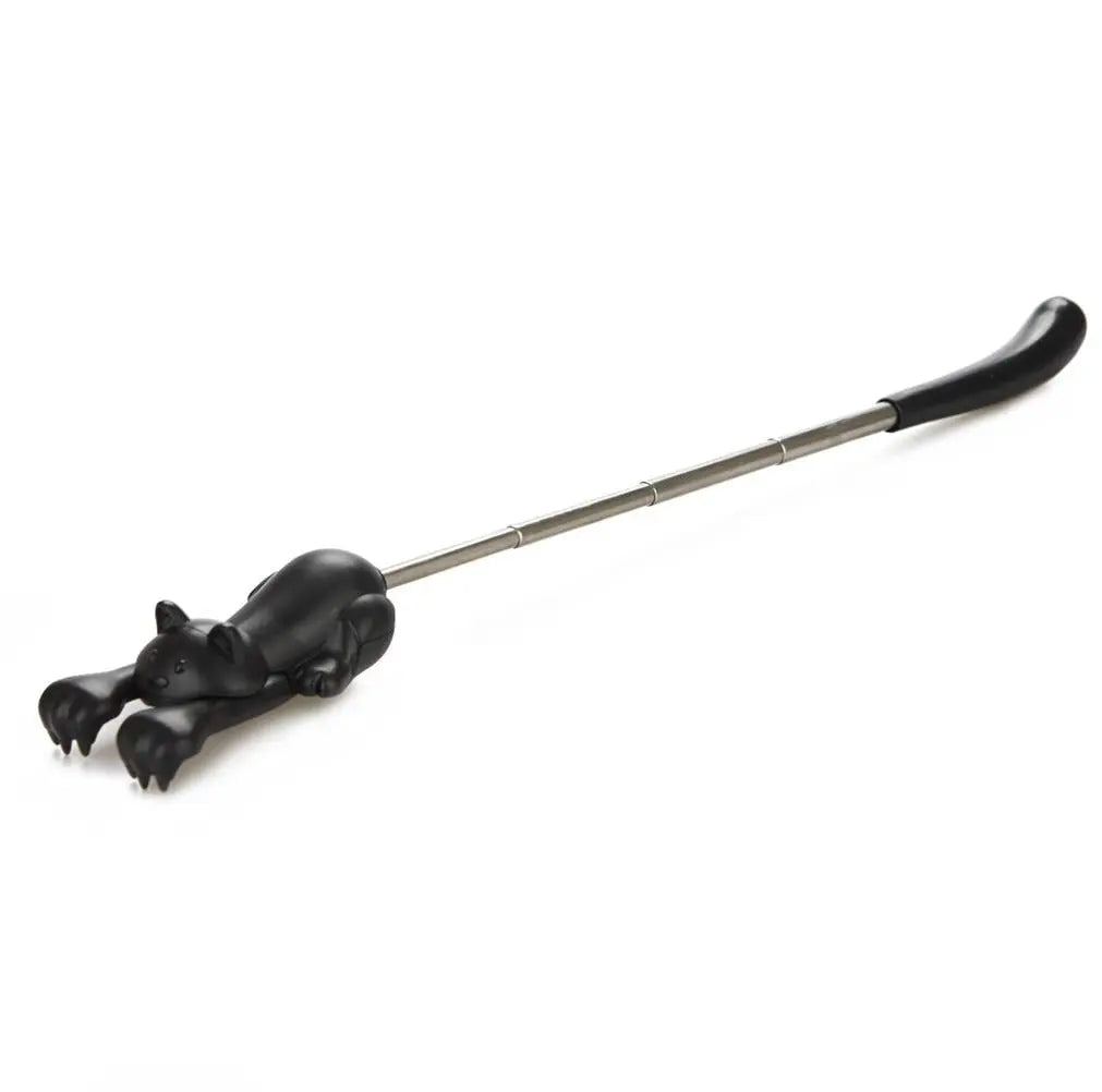 Rückenkratzer Neugierige Katze Bis 45cm Schwarz von Balvi