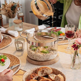 Kochtopf hoch mit Deckel Glas 20cm von Mastrad