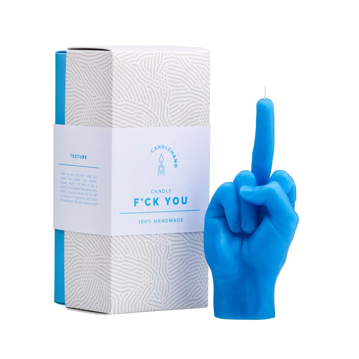 F*ck you Rot von Candle Hand