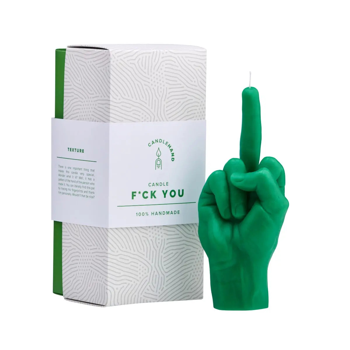 F*ck you Rot von Candle Hand