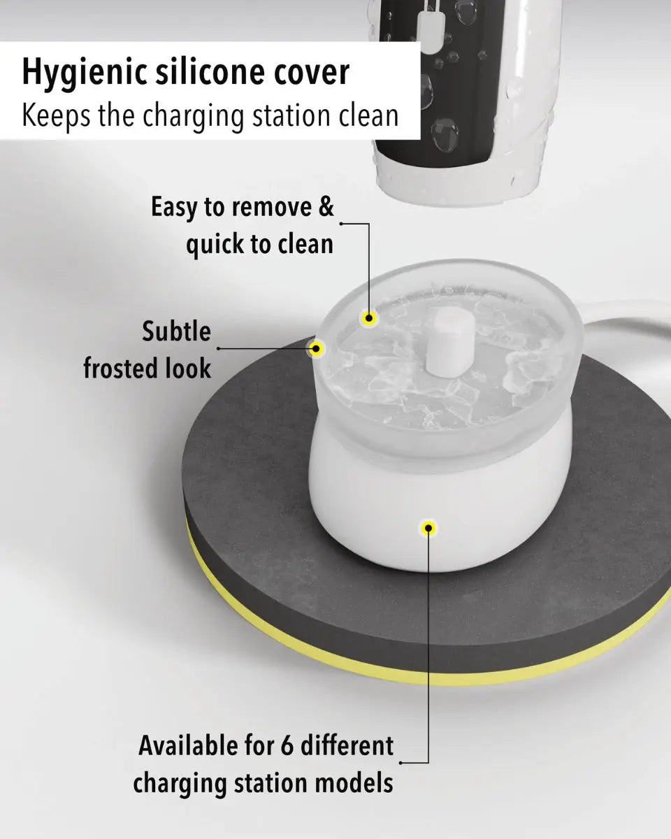 Silikonhülle für Ladestation Elektrische Zahnbürste Philips Sonicare Typ HX6100 von guteszeug.ch