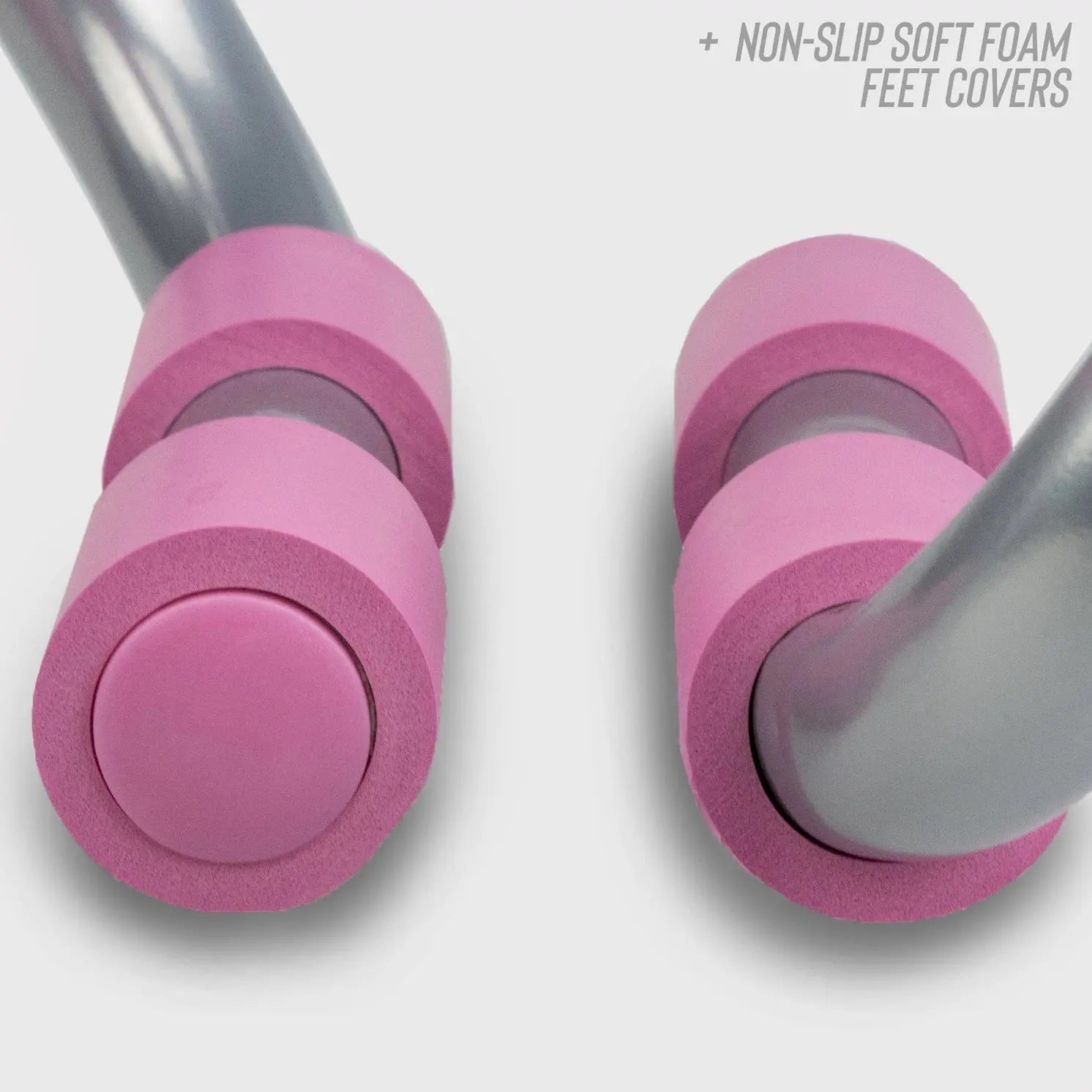 Liegestützgriffe Push-up Bars Pink von Phoenix Fitness