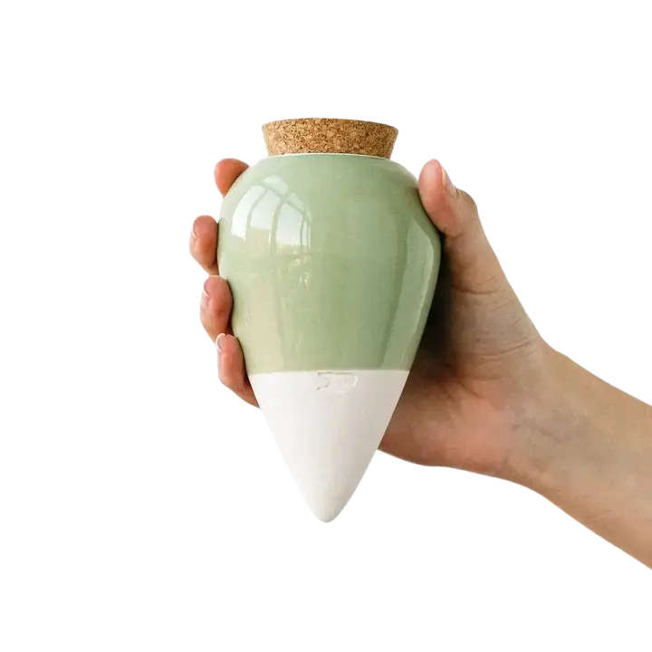 Bewässerungskegel Olla Grün von Pepin