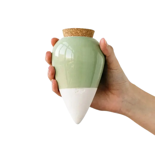 Bewässerungskegel Olla Grün von Pepin