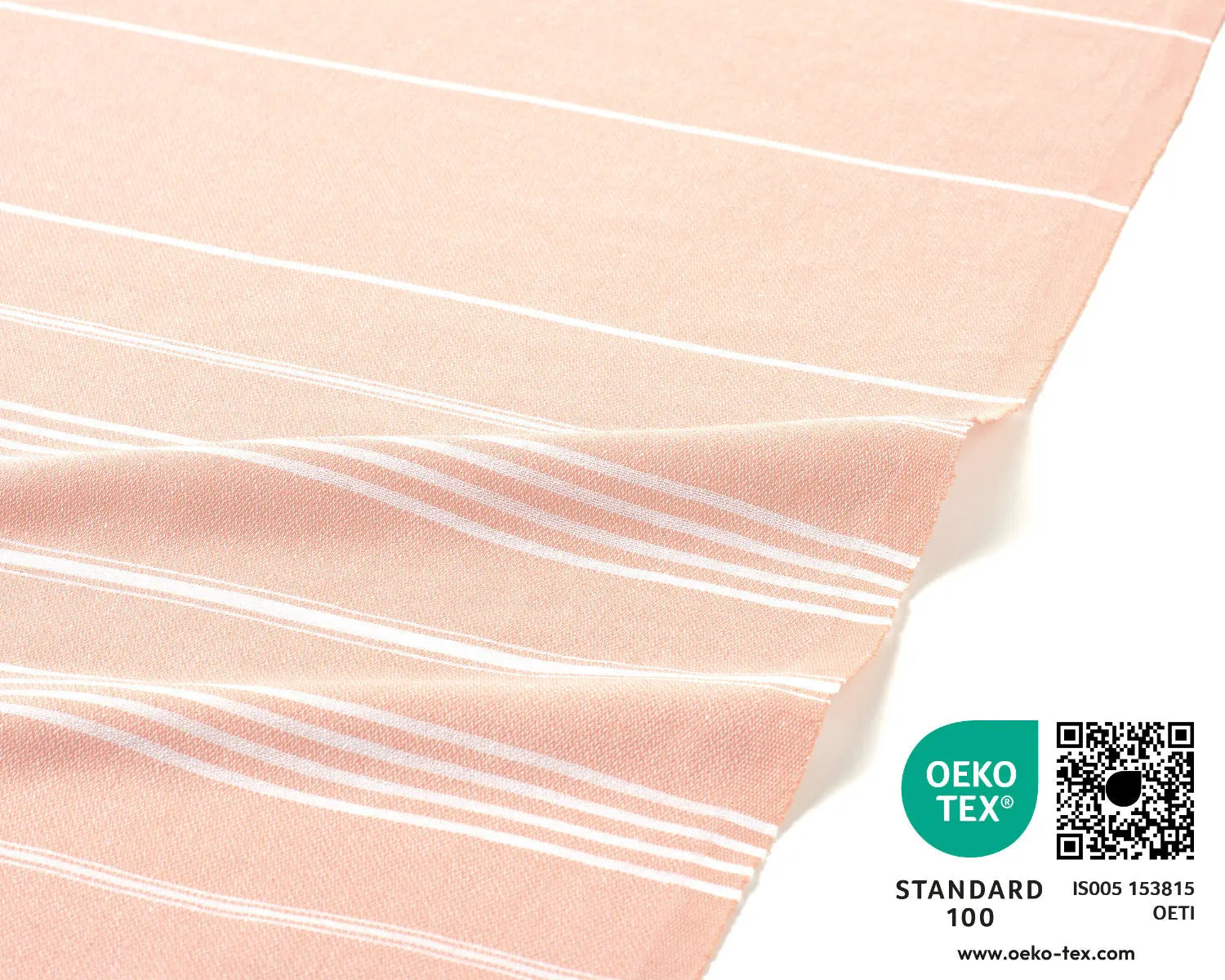 Hamamtuch Baumwolle Recycelt 100x200cm Peach - Sultan von Fit-Flip