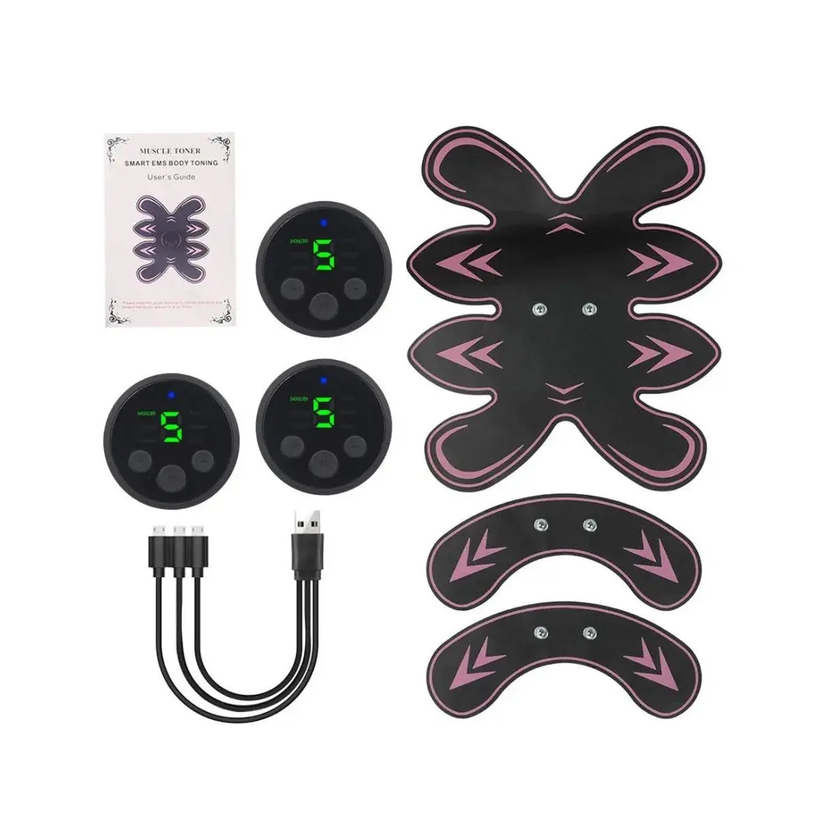 Muskelstimulationsgerät Elektrostimulation 3er Set von Onamaste