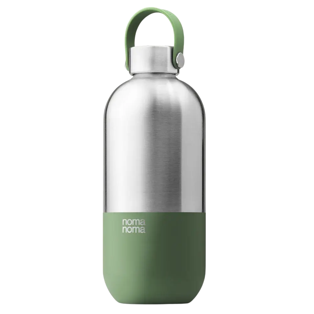 Trinkflasche Edelstahl auslaufsicher 1000ml Smoothie Green von noma noma