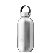 Trinkflasche Edelstahl auslaufsicher 750ml Ice Silver von noma noma