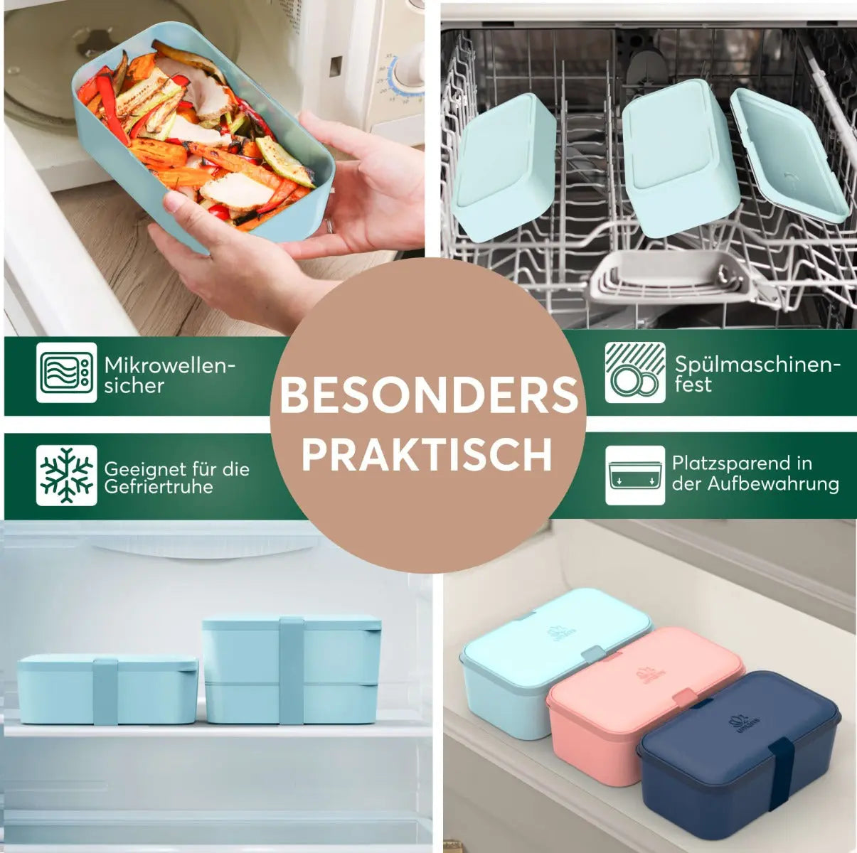Nestable L Mint Blue Nestable von Umami