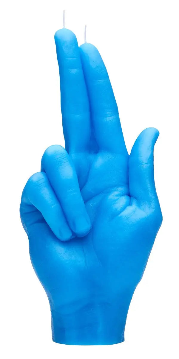 Gun fingers Rot von Candle Hand