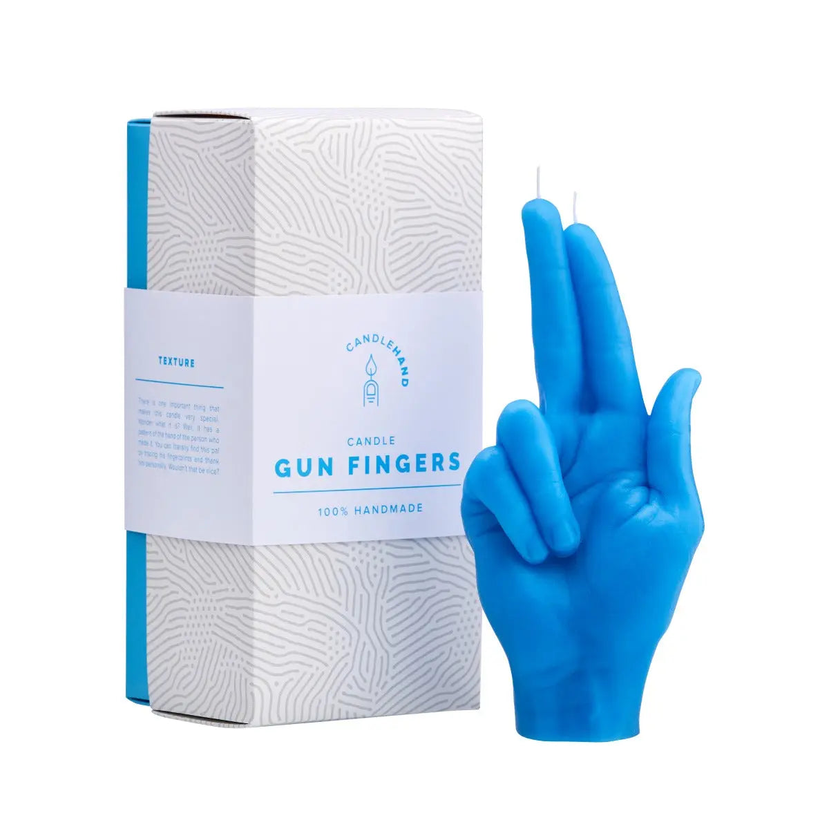 Gun fingers Rot von Candle Hand