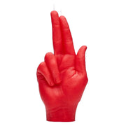 Gun fingers Rot von Candle Hand