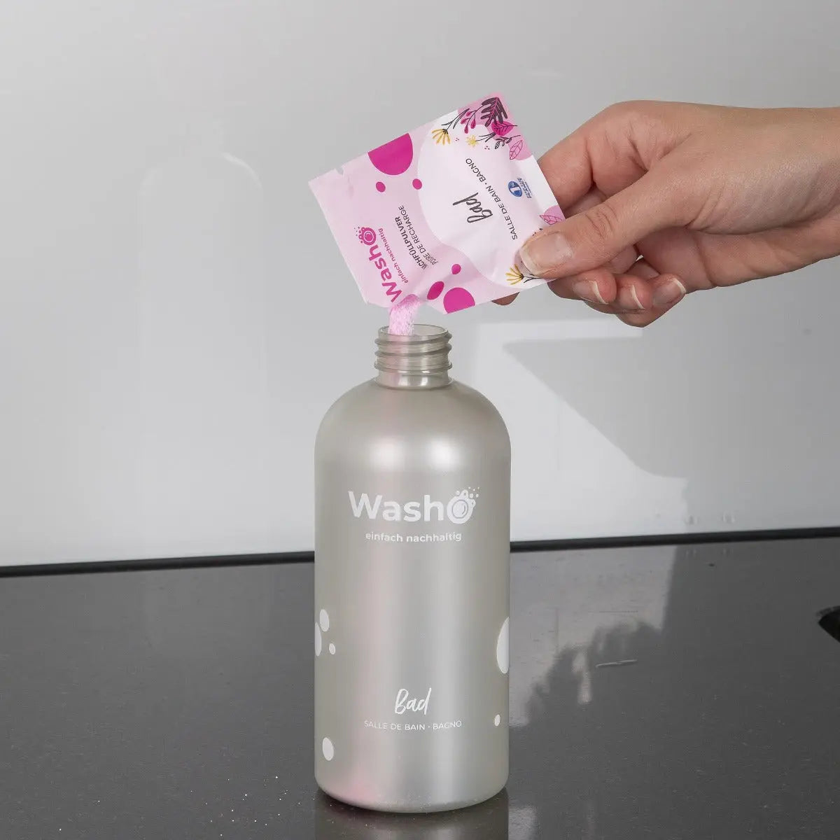 Badreiniger Pulver Set von Washo