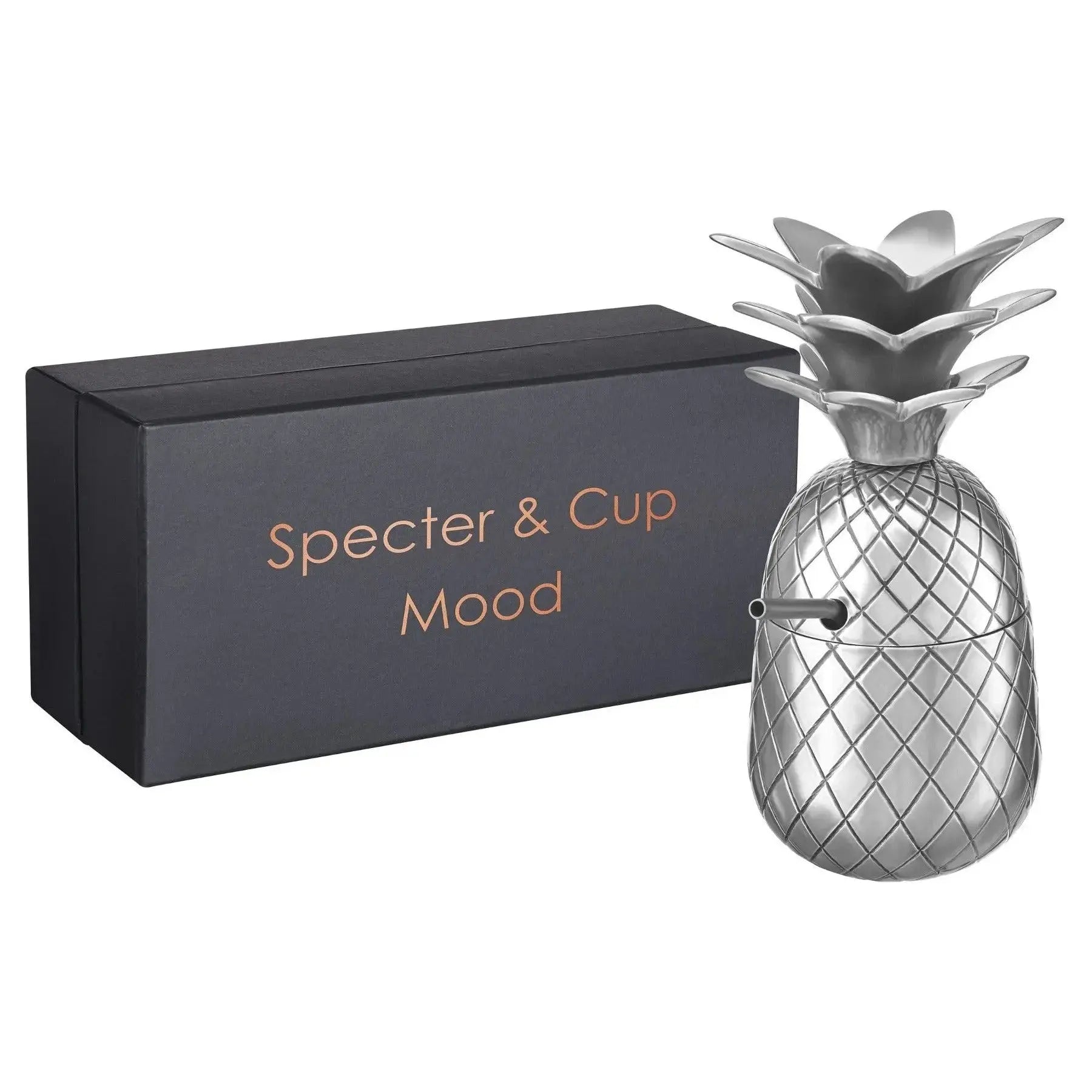 Ananas Cocktail Becher Mood Silber von Specter & Cup