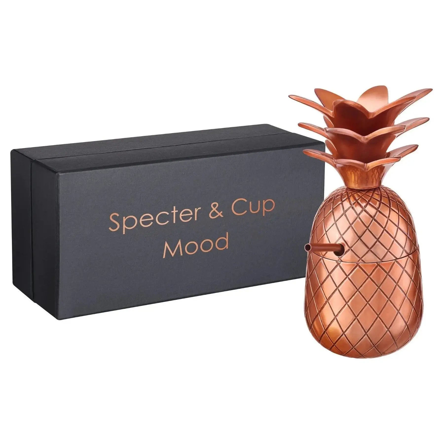 Ananas Cocktail Becher Mood Bronze von Specter & Cup