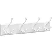 Wandgarderobe Hakenleiste Metall Flur Wolkenweiss von Songmics
