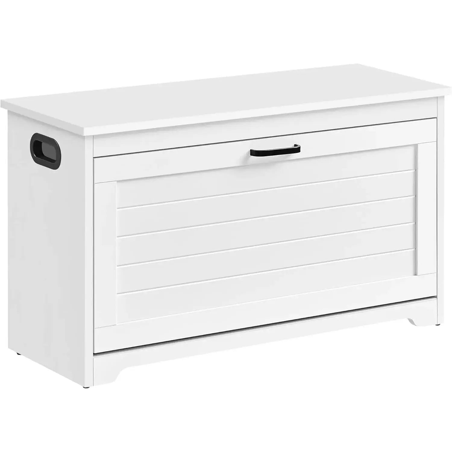 Schuhbank weiss verstellbar 80cm Holz von Songmics