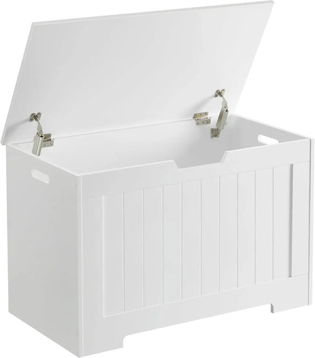 Schuhbank mit Stauraum Landhausstil Wolkenweiss von Songmics