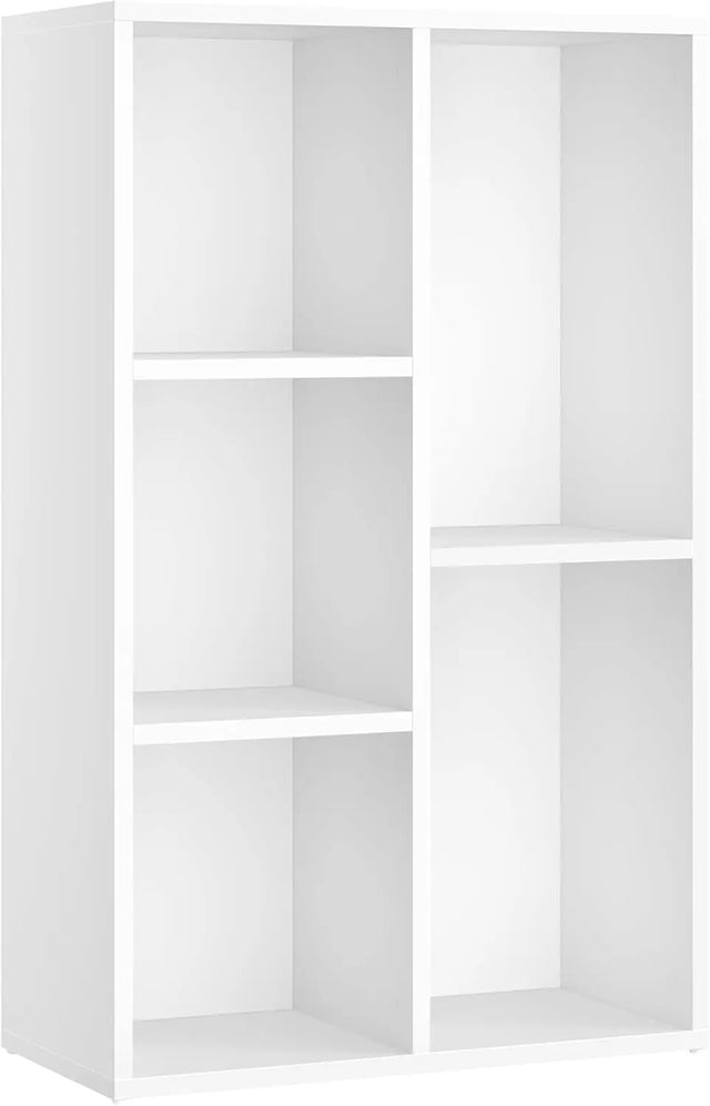 Bücherregal mit 5 Fächern Weiss von Songmics