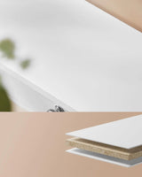 Wandregal mit Schubladen, modern, weiss von Songmics