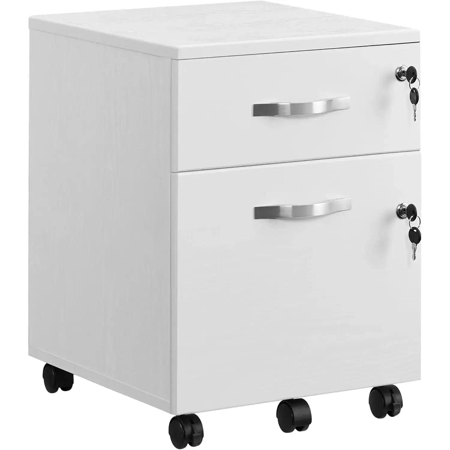 Rollcontainer abschliessbar weiss Metall von guteszeug.ch