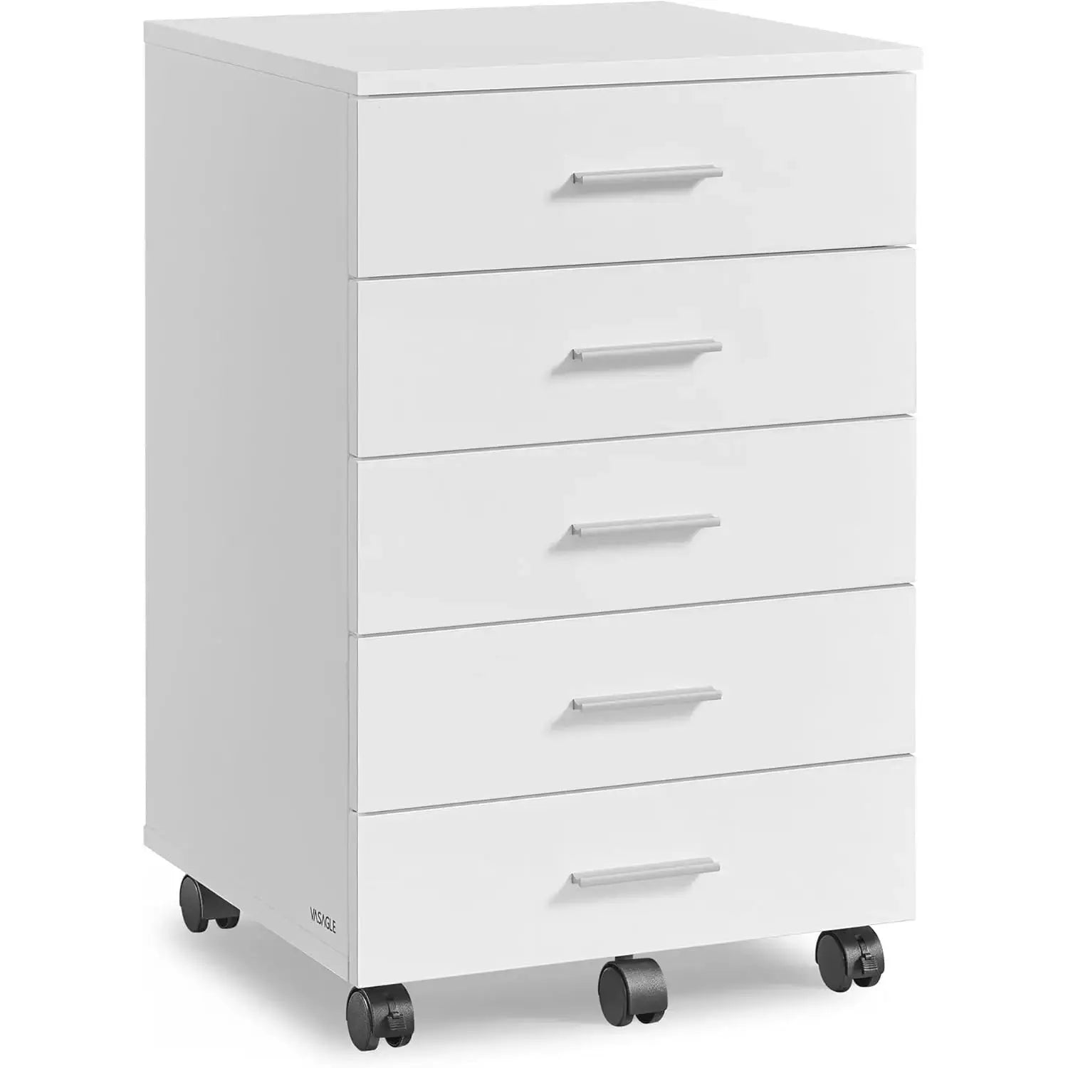 Rollcontainer 5 Schubladen weiss MDF von guteszeug.ch