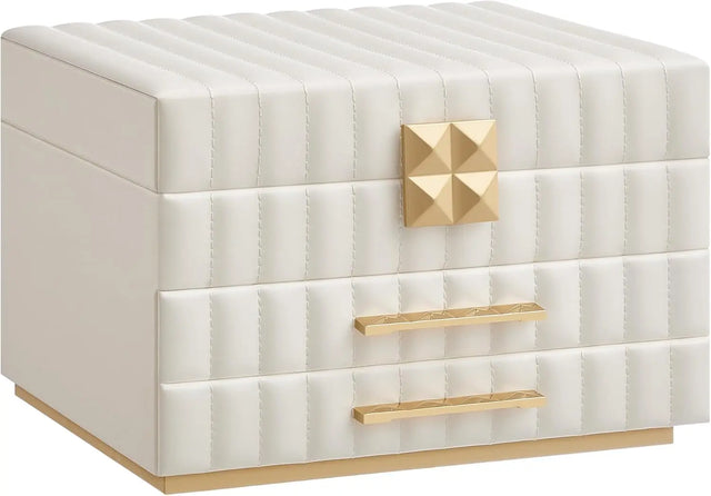 Schmuckkästchen mit Spiegel wolkenweiss von guteszeug.ch