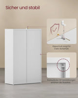 Bücherregal mit 5 Fächern Weiss von Songmics