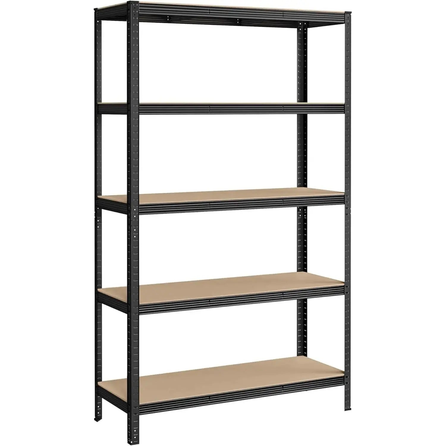 Schwerlastregal 750kg Stahl schwarz verstellbar von Songmics
