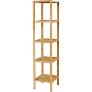 Standregal Bambus 5 Ebenen naturbeige von Songmics