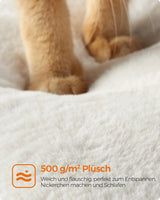 Kratzbaum mit Höhle und Liegeflächen vintagebraun von Songmics