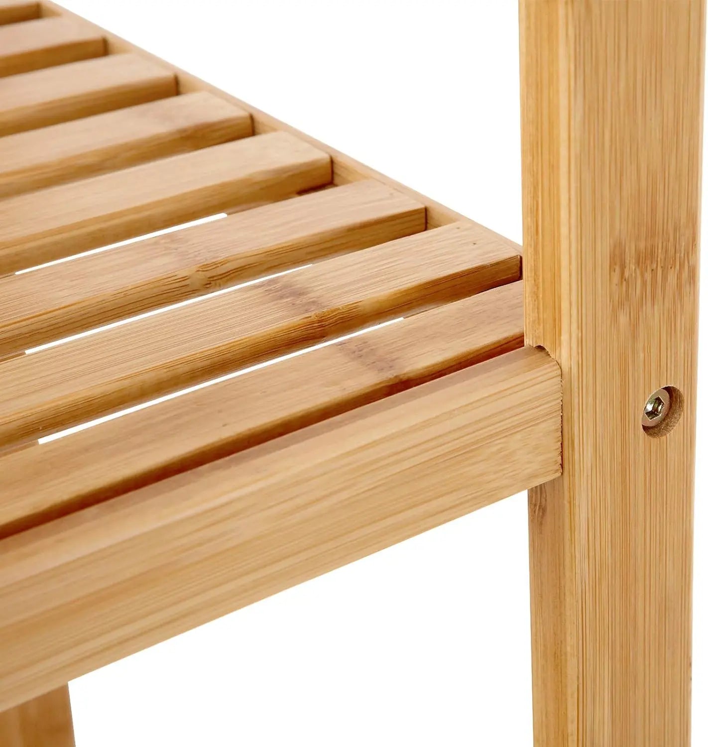 Standregal Bambus 5 Ebenen naturbeige von Songmics