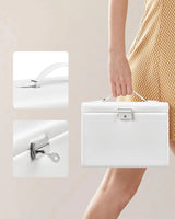 Schmuckkästchen mit Spiegel Schloss Wolkenweiss von Songmics