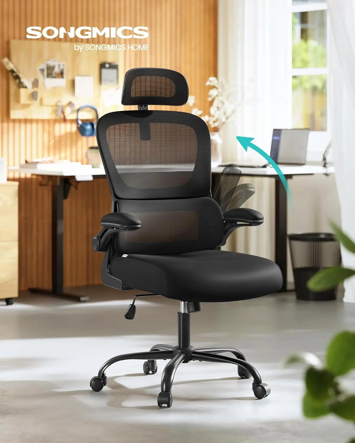 Bürostuhl ergonomisch Netz schwarz atmungsaktiv von guteszeug.ch