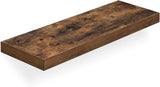 Wandregal rustikal braun 20x60 cm von Songmics