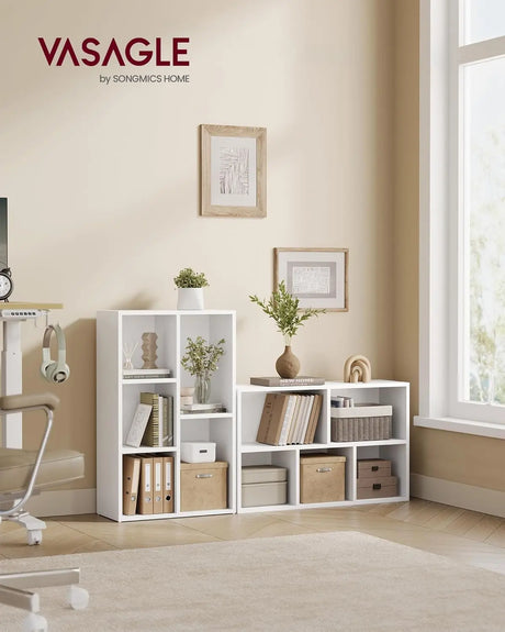 Bücherregal mit 5 Fächern Weiss von Songmics