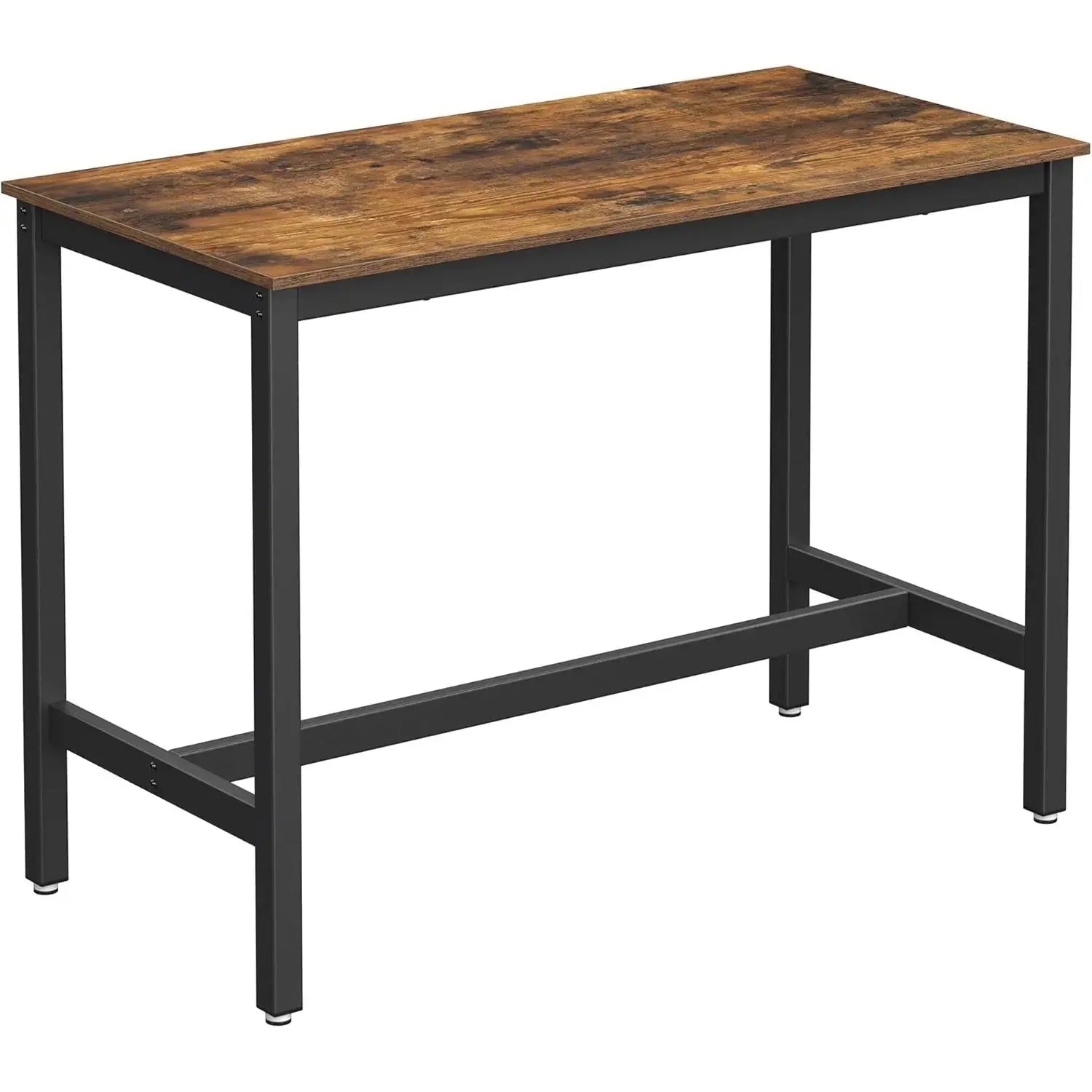 Bartisch Industrie-Design vintagebraun Metall von Songmics
