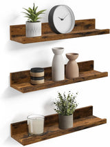 Hängeregal Set rustikales Braun von Songmics