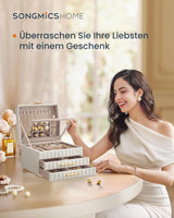 Schmuckkästchen mit Spiegel wolkenweiss von guteszeug.ch