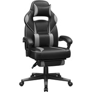 Bürostuhl Ergonomisch Höhenverstellbar Neigbar Tintenschwarz von Songmics