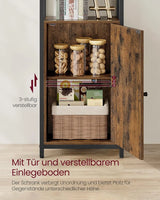 Bücherregal mit Türen, vintagebraun-tintenschwarz von guteszeug.ch