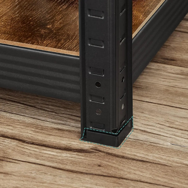 Standregal mit 5 Ablagen vintagebraun von Songmics