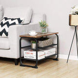 Schuhbank Holzoptik Vintage Braun von Songmics